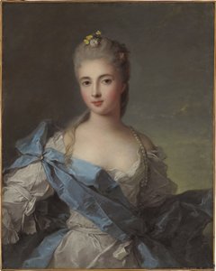 Retrato de la duquesa de La Rochefoucault (Louise Elisabeth de la Rochefoucault, duquesa de Enville de Jean Marc Nattier