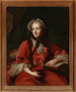 Retrato de María Leszczynska de Jean-Marc Nattier