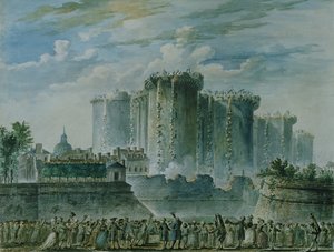 La destrucción de la Bastilla