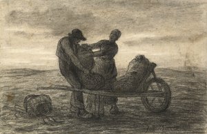 La cosecha de patatas de Jean Francois Millet