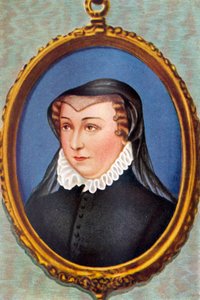 Retrato de Catalina de Médici de Jean (after) Clouet