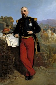 Achille Bazaine (1811-1888) mariscal del Imperio en 1864: retrato de François Achille Bazaine representando al comandante de la fuerza expedicionaria francesa en México entre 1863 y 1867