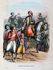 Mehmet Ali proclamado virrey, 1805 de Jean Adolphe Beauce