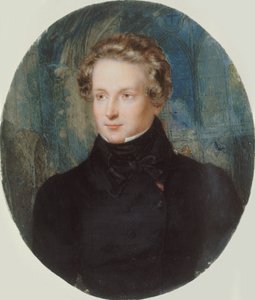 Retrato de Victor Hugo 1802-1885, 1822 de Jean Alaux