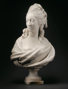 Busto de Anne-Marie-Louise Thomas de Domangeville de Sérilly, condesa de Pange, 1780 de Jean Antoine Houdon