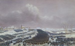 La batalla de Eylau, 8 de febrero de 1807 de Jean Antoine Simeon Fort