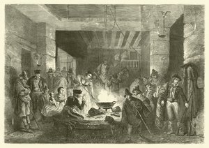 Posada, una posada en la Sierra Nevada, España de Jean Antoine Valentin Foulquier