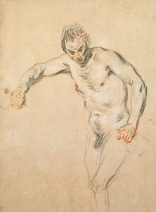 Un sátiro vertiendo vino, c.1716