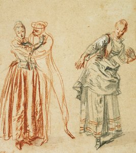 Una escena de la commedia dell