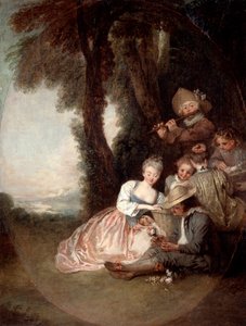 Concierto Campestre de Jean Antoine Watteau
