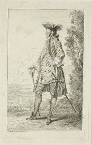 Figuras de moda de Jean Antoine Watteau