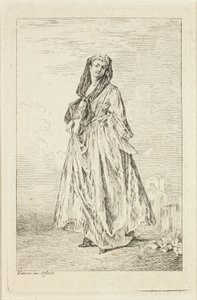 Figuras de moda de Jean Antoine Watteau
