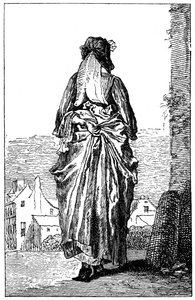 Traje francés, 1885