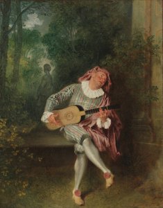 Mezzetin, c.1718-20 de Jean Antoine Watteau