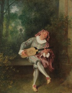 Mezzetin, ca. 1718-20 de Jean Antoine Watteau