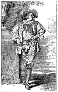 Traje campesino, 1885 de Jean Antoine Watteau