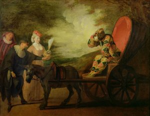 El Arlequín, Emperador de la Luna, c.1712 de Jean Antoine Watteau