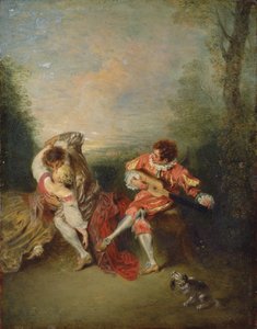 La sorpresa de Jean Antoine Watteau
