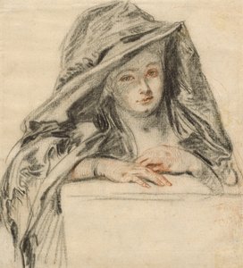 Mujer de Negro, c.1719