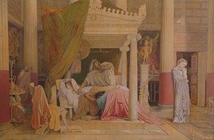 Antíoco y Estratonice, 1840 de Jean Auguste Dominique Ingres