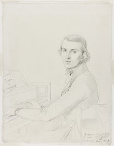 Charles Gounod, 1841 de Jean Auguste Dominique Ingres