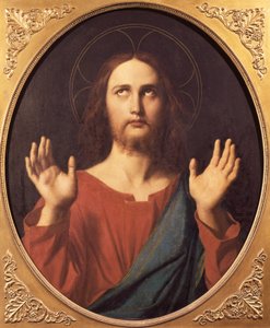 Cristo, de Jean Auguste Dominique Ingres (1780-1867), óleo sobre lienzo, 80x66 cm.