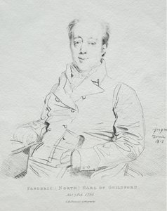Frederic 5º Conde de Guilford de Jean Auguste Dominique Ingres