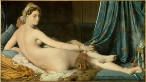 La Gran Odalisca de Jean Auguste Dominique Ingres