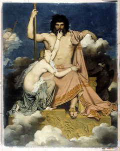 Júpiter y Tetis de Jean Auguste Dominique Ingres