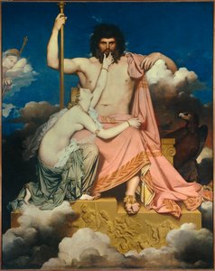 Júpiter y Tetis de Jean Auguste Dominique Ingres