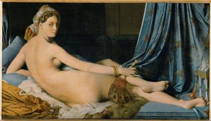La Grande Odalisque - La Gran Odalisca ... de Jean Auguste Dominique Ingres