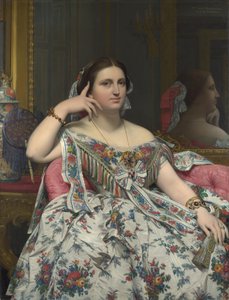 Sra. Moitessier de Jean Auguste Dominique Ingres