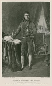 Napoleón Bonaparte, Primer Cónsul de Jean Auguste Dominique Ingres