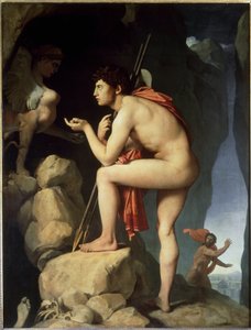 Edipo y la esfinge de Jean Auguste Dominique Ingres