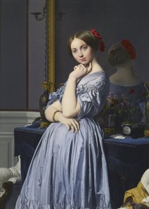 Retrato de la condesa de Haussonville de Jean Auguste Dominique Ingres