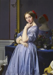 Retrato de la condesa de Haussonville de Jean Auguste Dominique Ingres