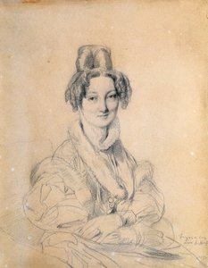 Retrato de Madame Hittorff de Jean Auguste Dominique Ingres