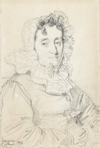 Retrato de Maréchale Kutusov de Jean Auguste Dominique Ingres
