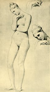 Estudios para la figura de Estratonice, c1834-1840, 1943