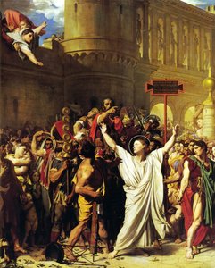 El Martirio de San Sinforiano, 1834 de Jean Auguste Dominique Ingres