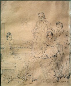 La familia Stamaty de Jean Auguste Dominique Ingres