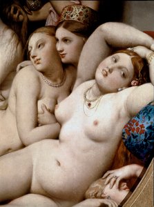El baño turco (detalle)