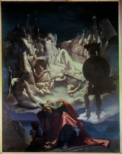 El sueño de Ossian. Ilustración de la ópera 