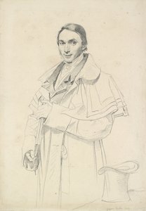 Retrato de tres cuartos de longitud de Jean-Francois-Antoine Forest