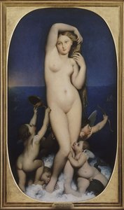Venus Anadyomene de Jean Auguste Dominique Ingres