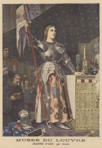 Juana de Arco en la Coronación de Carlos VII