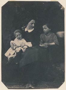 Madre con dos hijos, c. 1855 de Jean Baptist Frénet