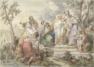 La invención de Moisés de Jean Baptist Leprince
