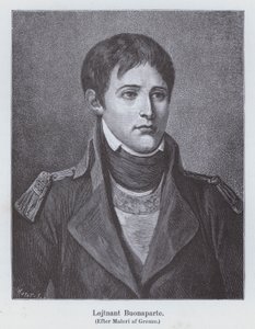 Napoleón Bonaparte como joven teniente de artillería, c1785
