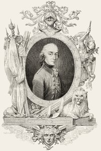 Carlos XIV (1763-1844): rey de Suecia y Noruega y Príncipe de Ponte Corvo, grabado por Pannemaker de Jean Baptiste (after) Lienard